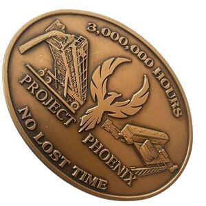 Vintage Project Phoenix Belt Buckle